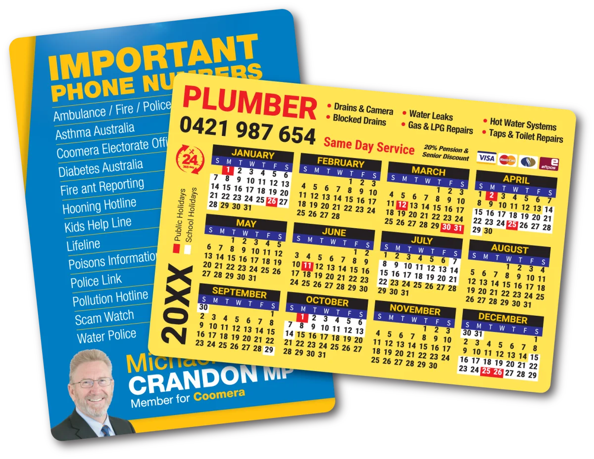 A6 — Promotional magnets