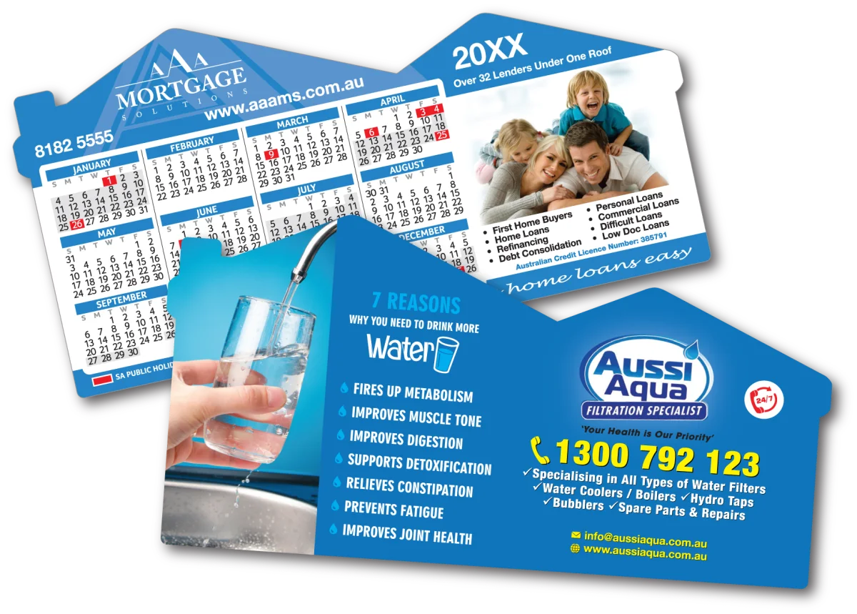 Value DL House Landscape — Promotional magnets