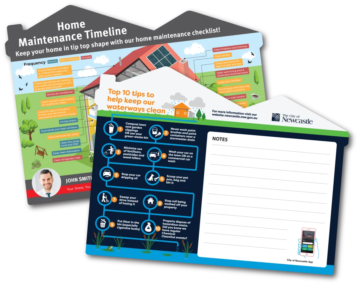 A5 House — Promotional magnets