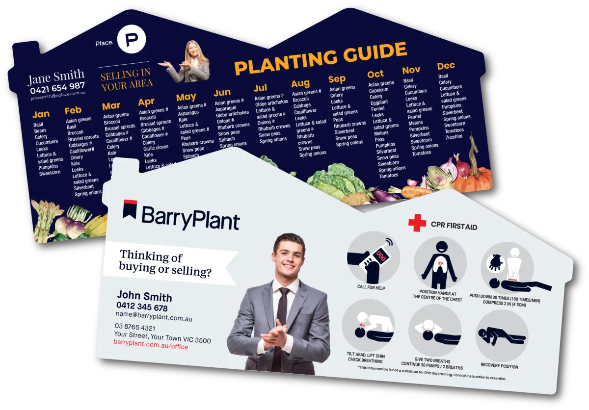 DL House Landscape — Promotional magnets