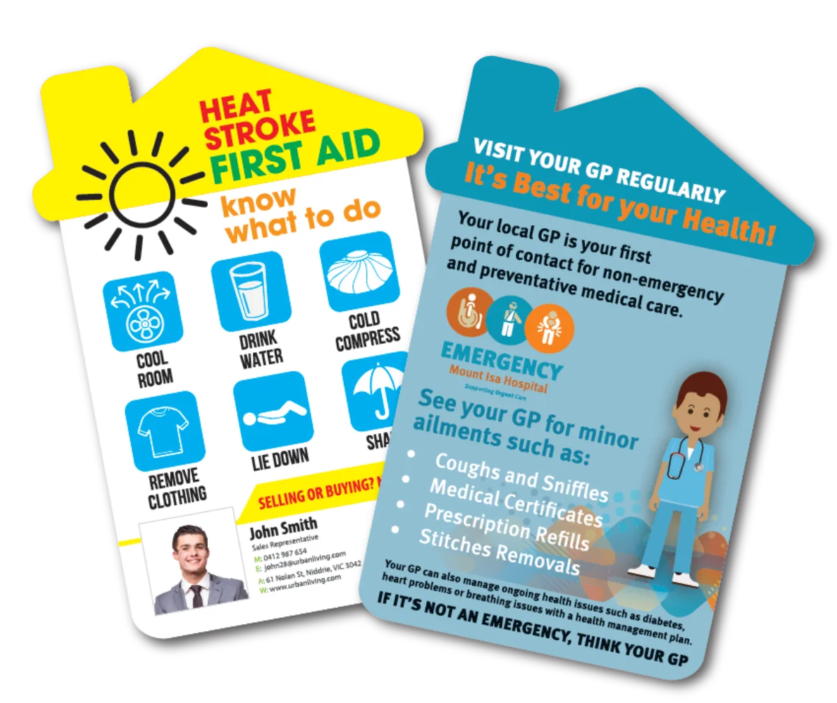 A6 House — First aid and medical magnets