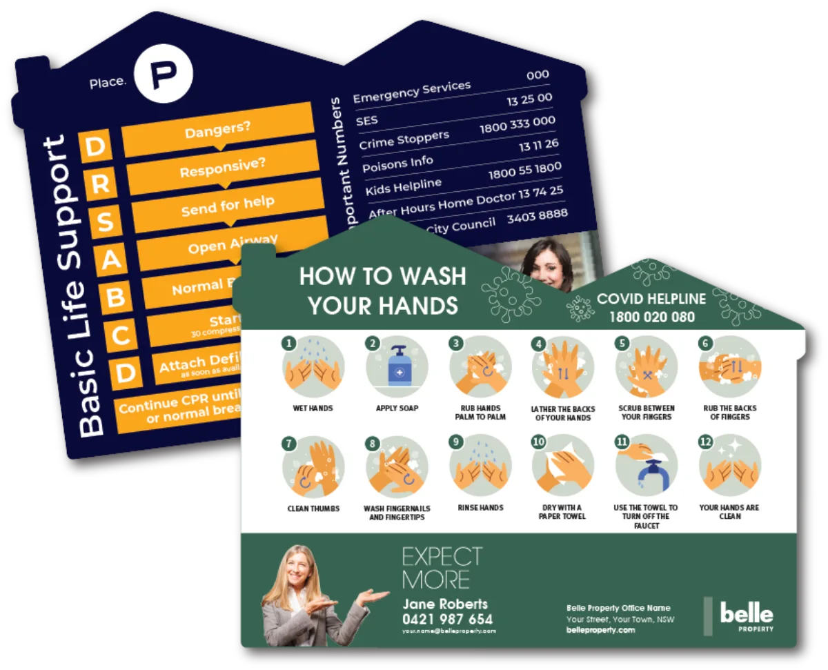 A5 House — First aid and medical magnets