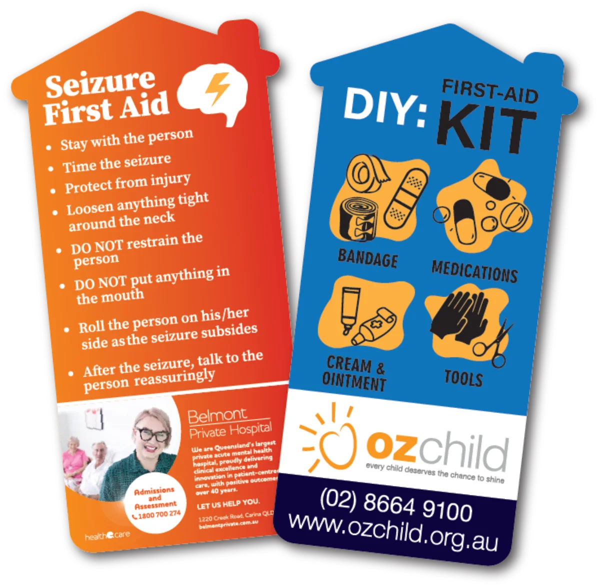 DL House Portrait — First aid and medical magnets