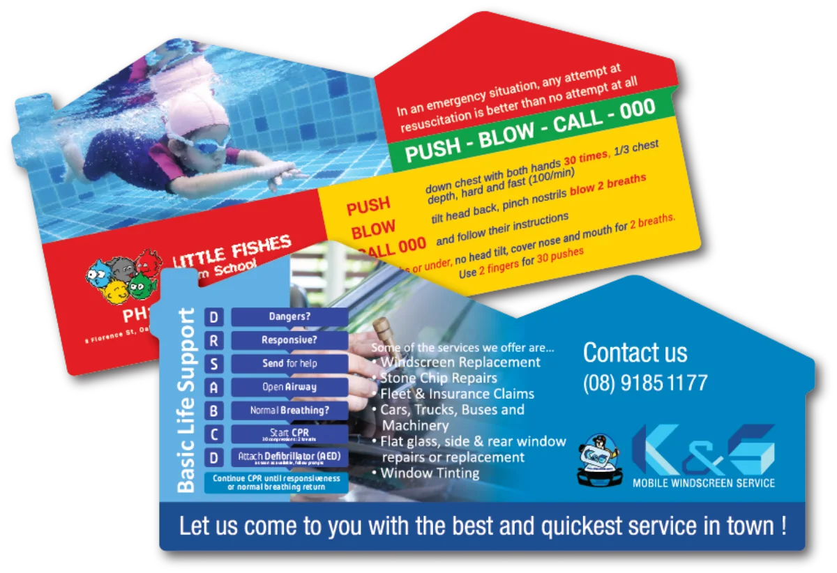 DL House Landscape — First aid and medical magnets