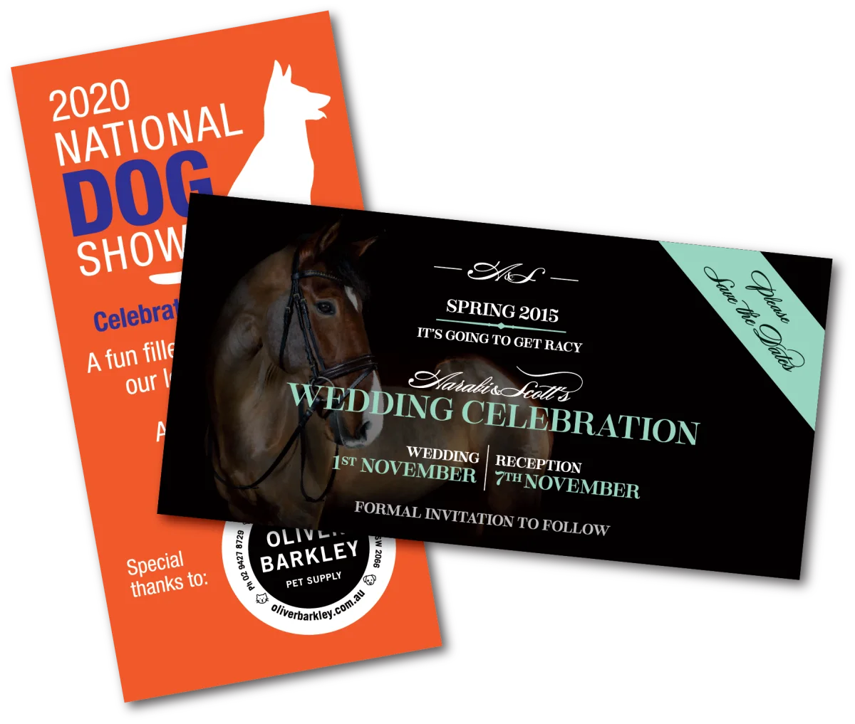 Standard DL — Invitation and special event magnets
