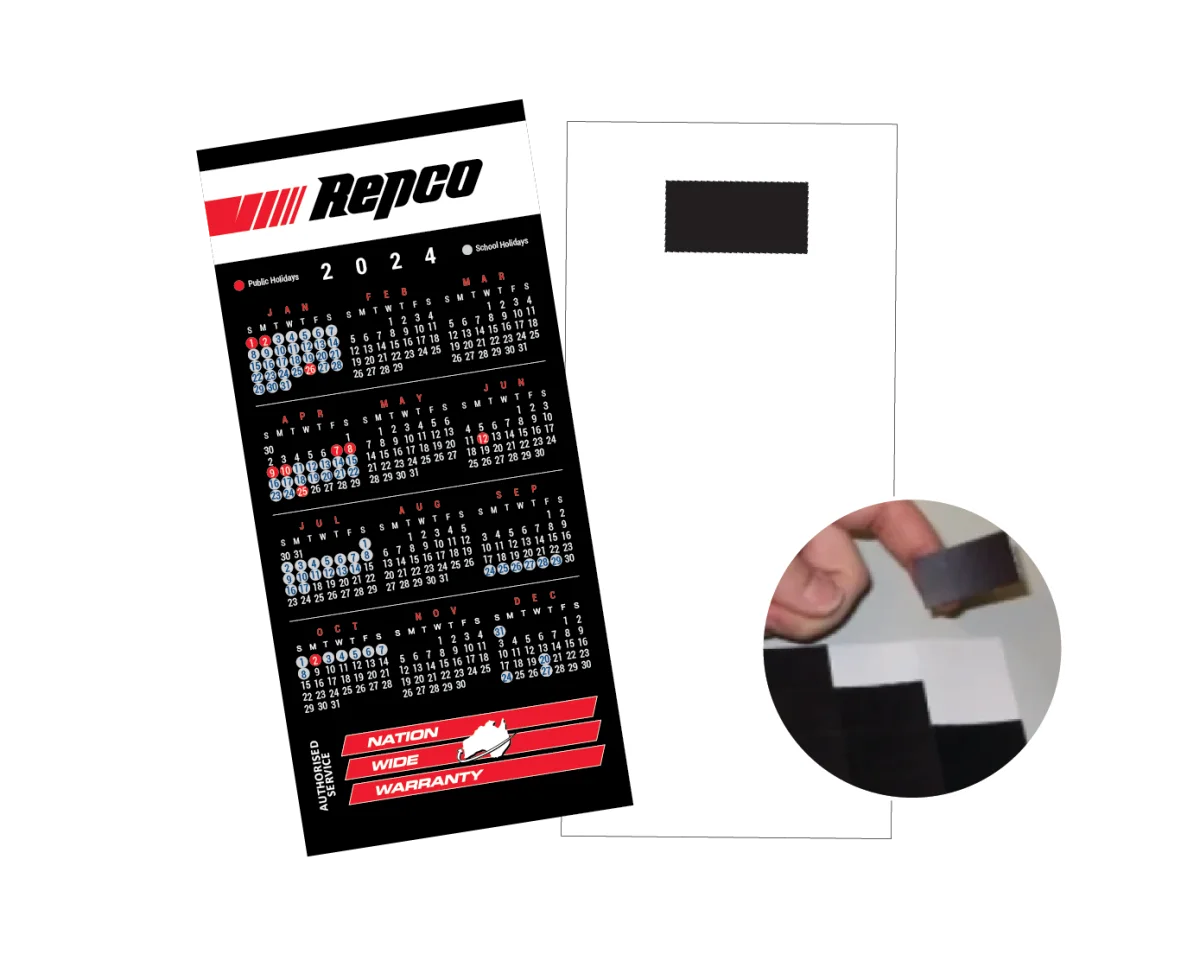 DL With Patch Magnet — Fridge magnets for mechanics and the car industry