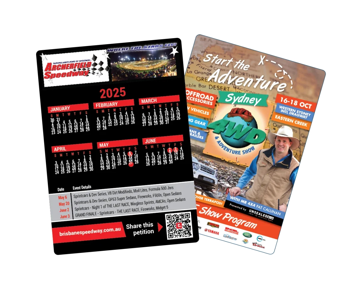 A6 — Fridge magnets for car clubs