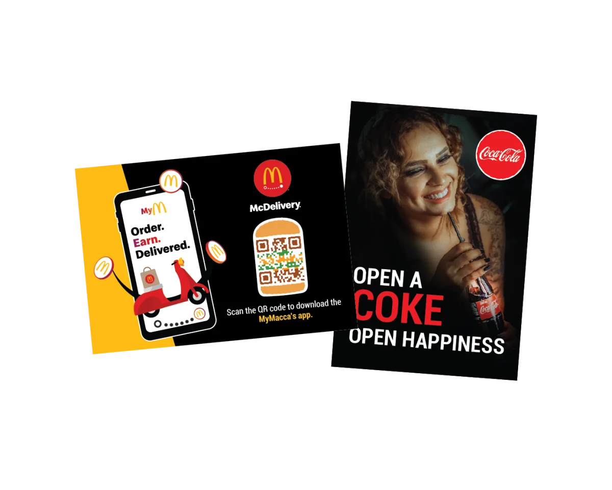 XXL Business Card — Corporate fridge magnets