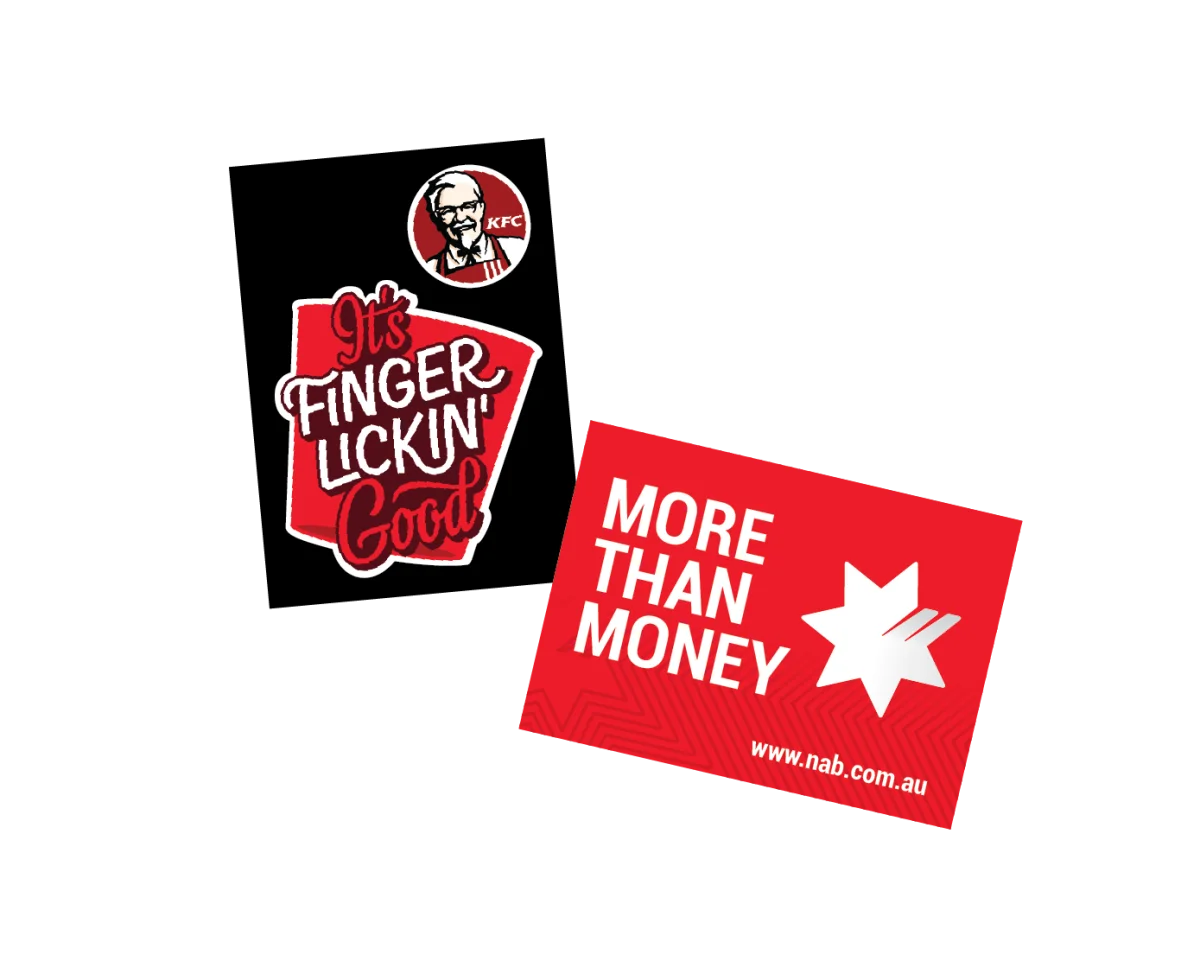 Small Business Card — Corporate fridge magnets