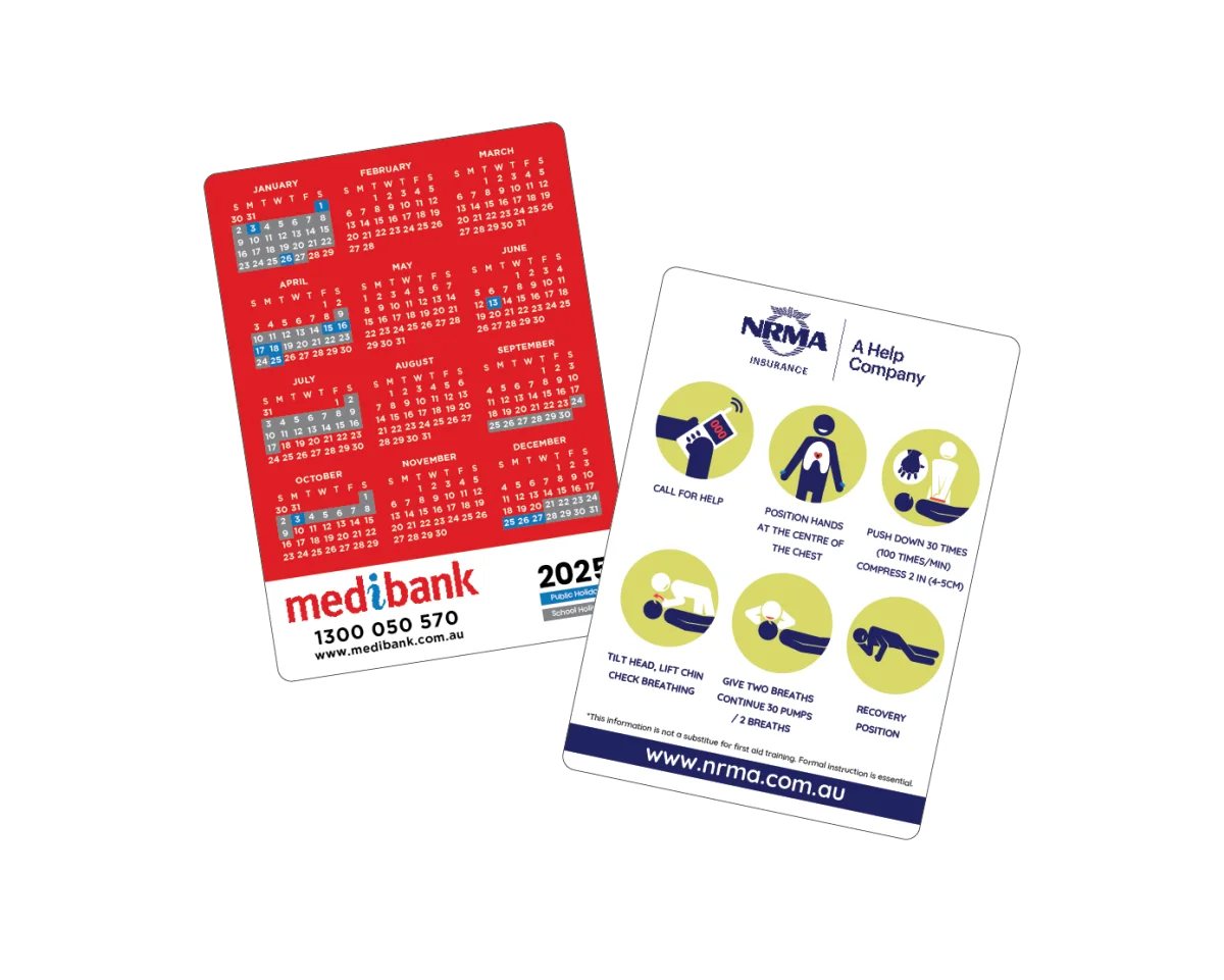 A6 — Corporate fridge magnets