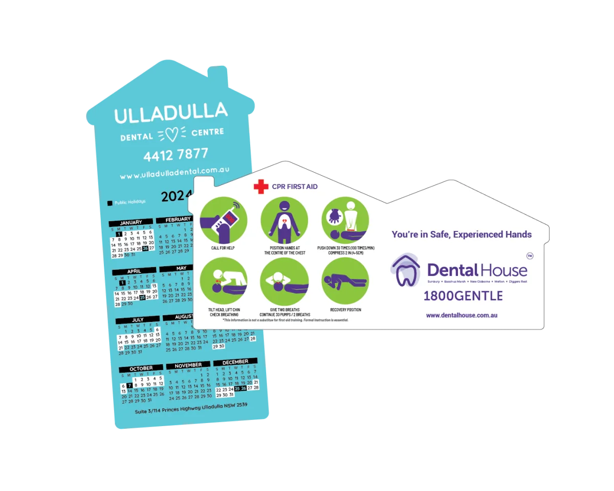 DL House — Fridge magnets for dentists