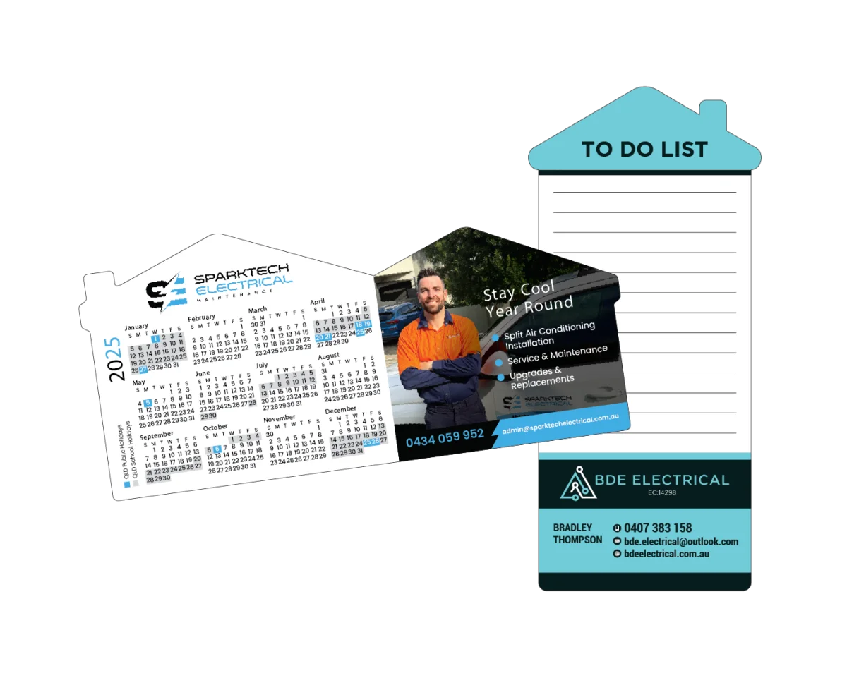 DL House — Fridge magnets for electricians