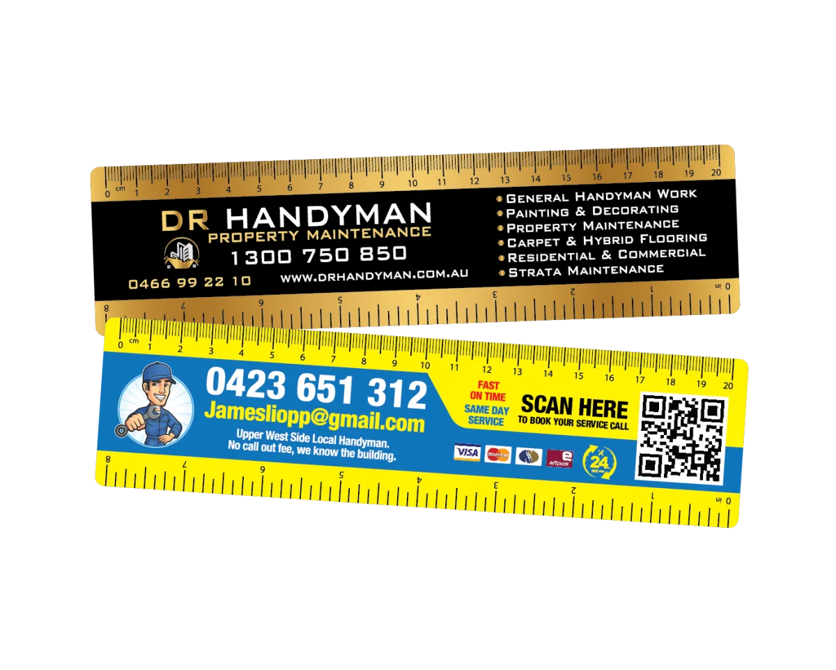 Ruler — Fridge magnets for handymen and builders