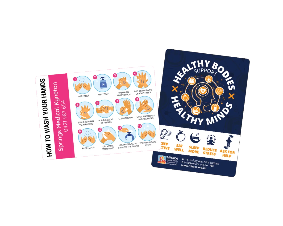 A6 — Fridge magnets for medical practices and GPs
