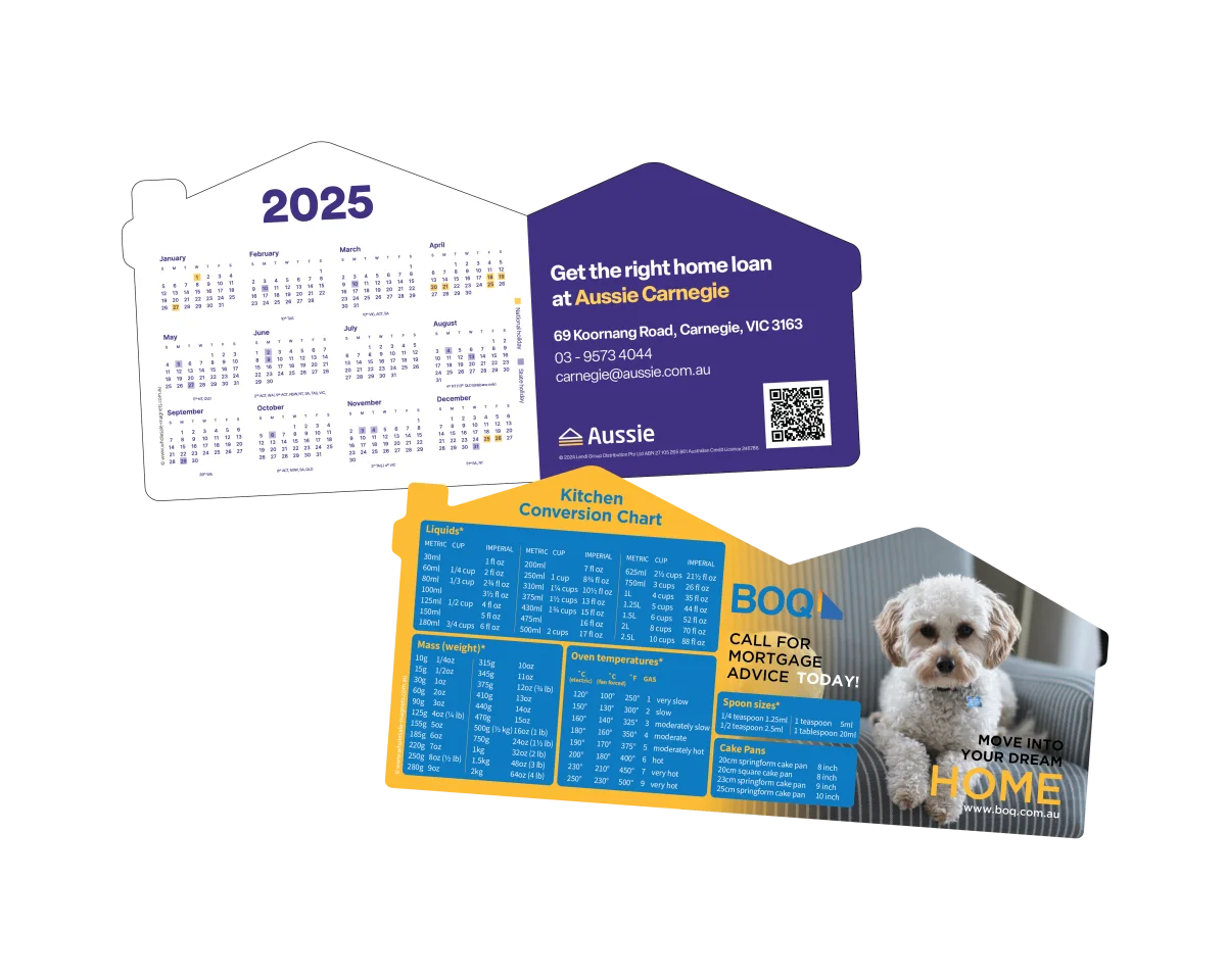 DL House — Fridge magnets for mortgage brokers