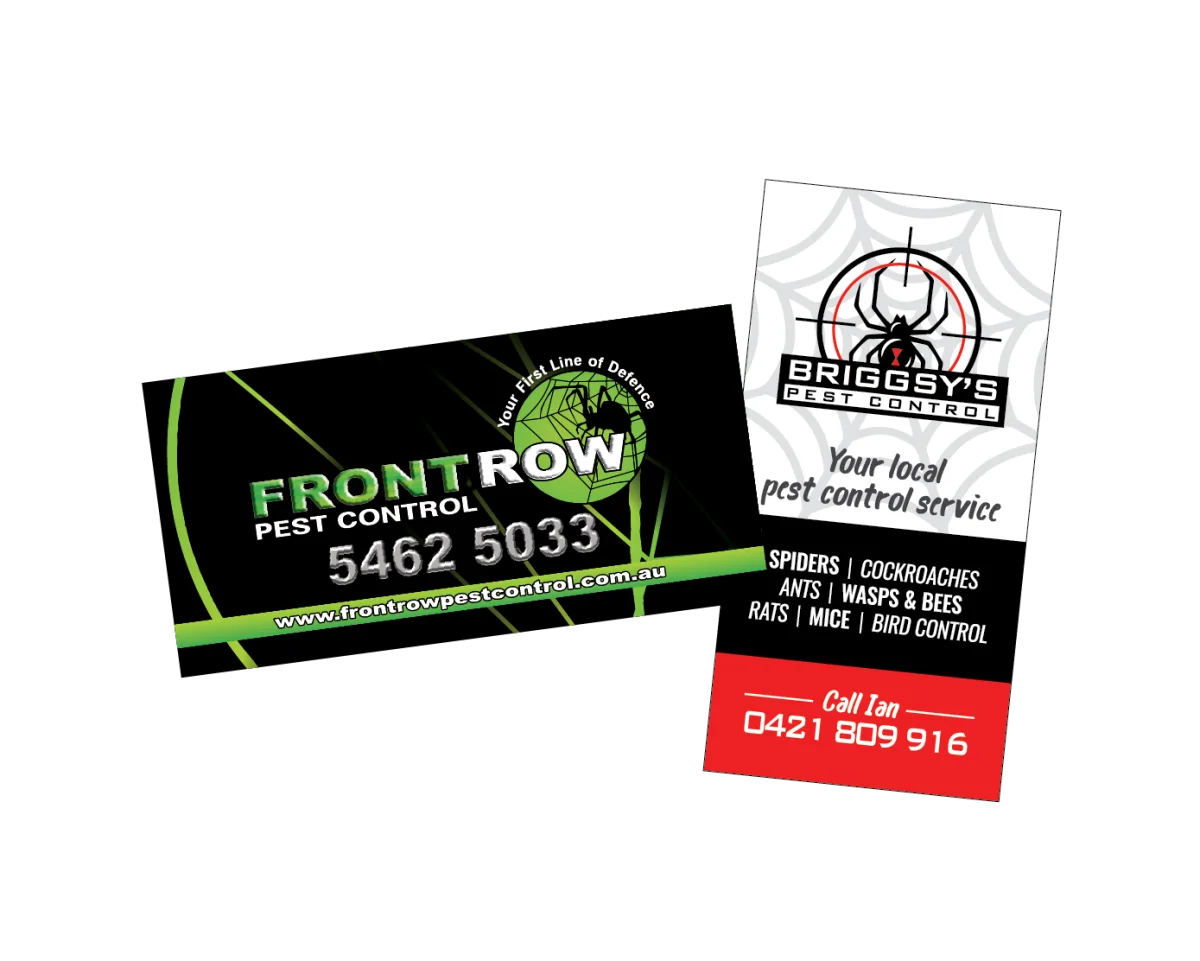 XLong Business Card — Fridge magnets for pest controllers