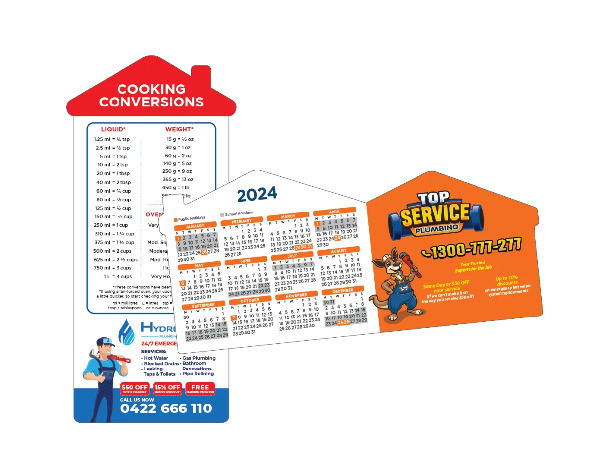 DL House — Fridge magnets for plumbers