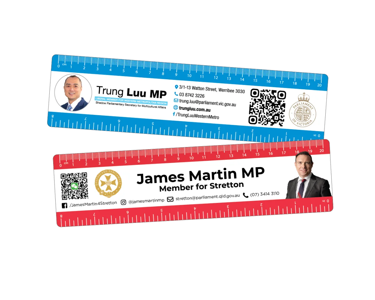 Ruler — Fridge magnets for politicians and campaigns