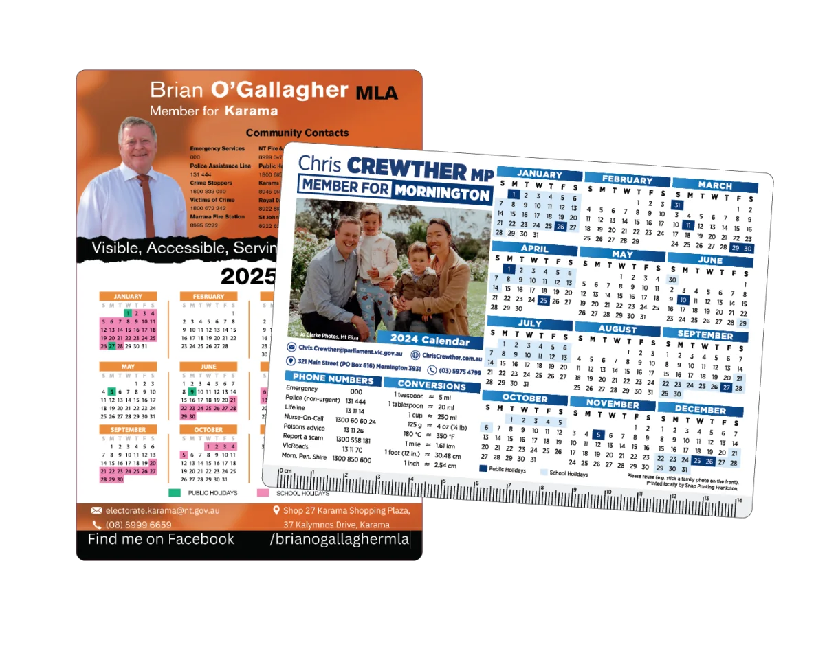 A5 — Fridge magnets for politicians and campaigns