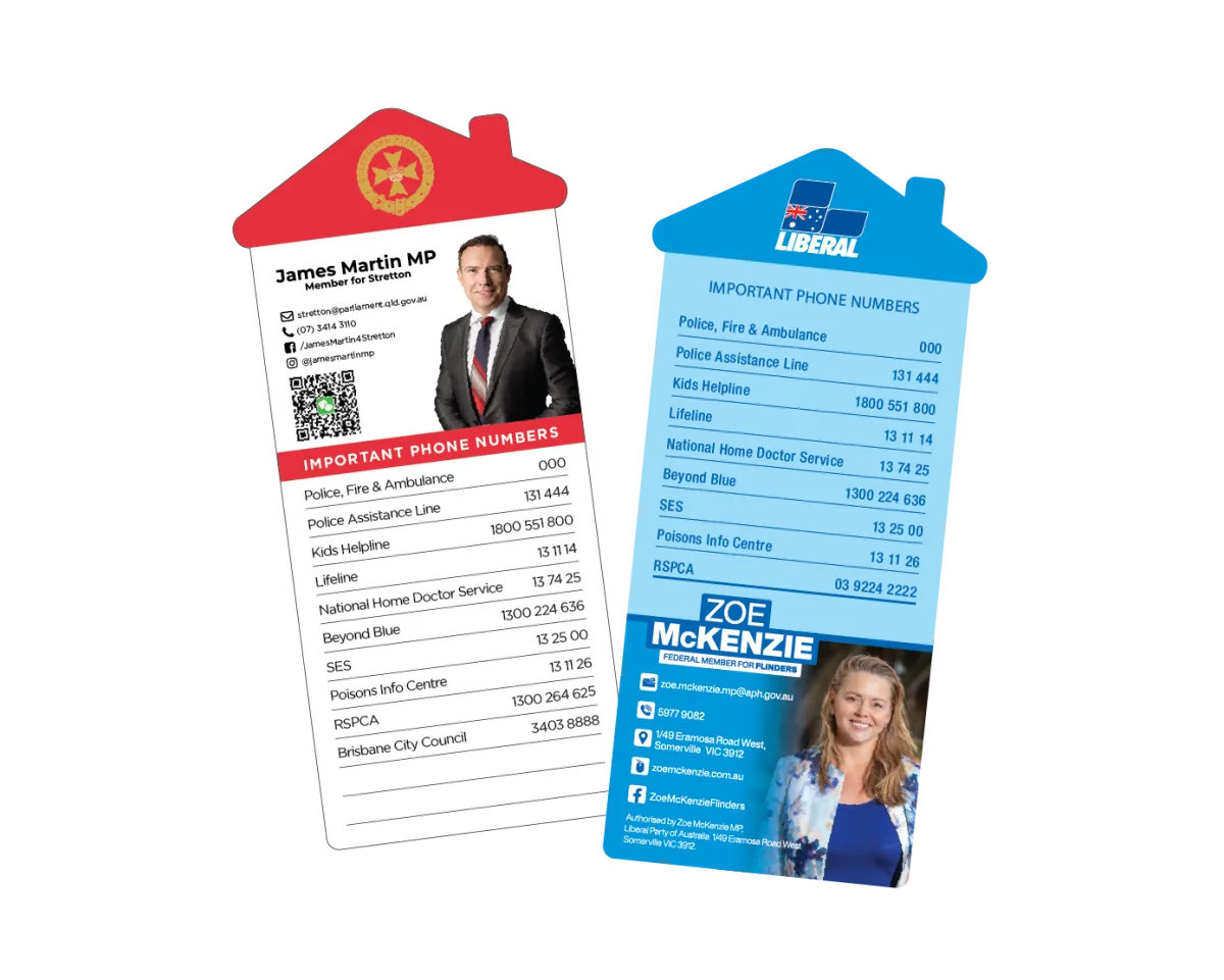 DL House — Fridge magnets for politicians and campaigns