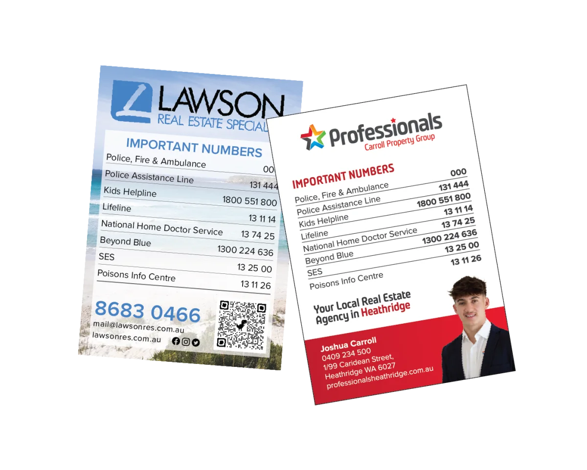 XXL Business Card — Fridge magnets for real estate agents