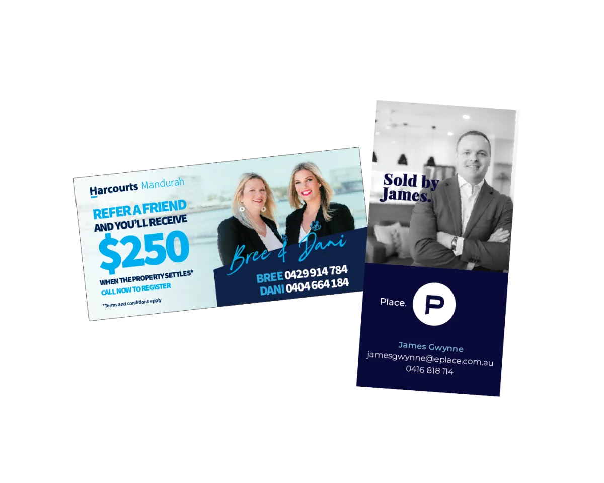 XLong Business Card — Fridge magnets for real estate agents