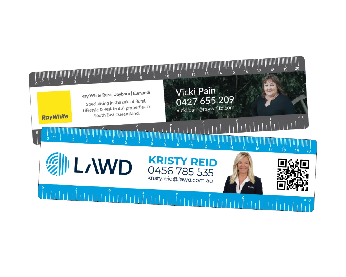 Ruler — Fridge magnets for real estate agents