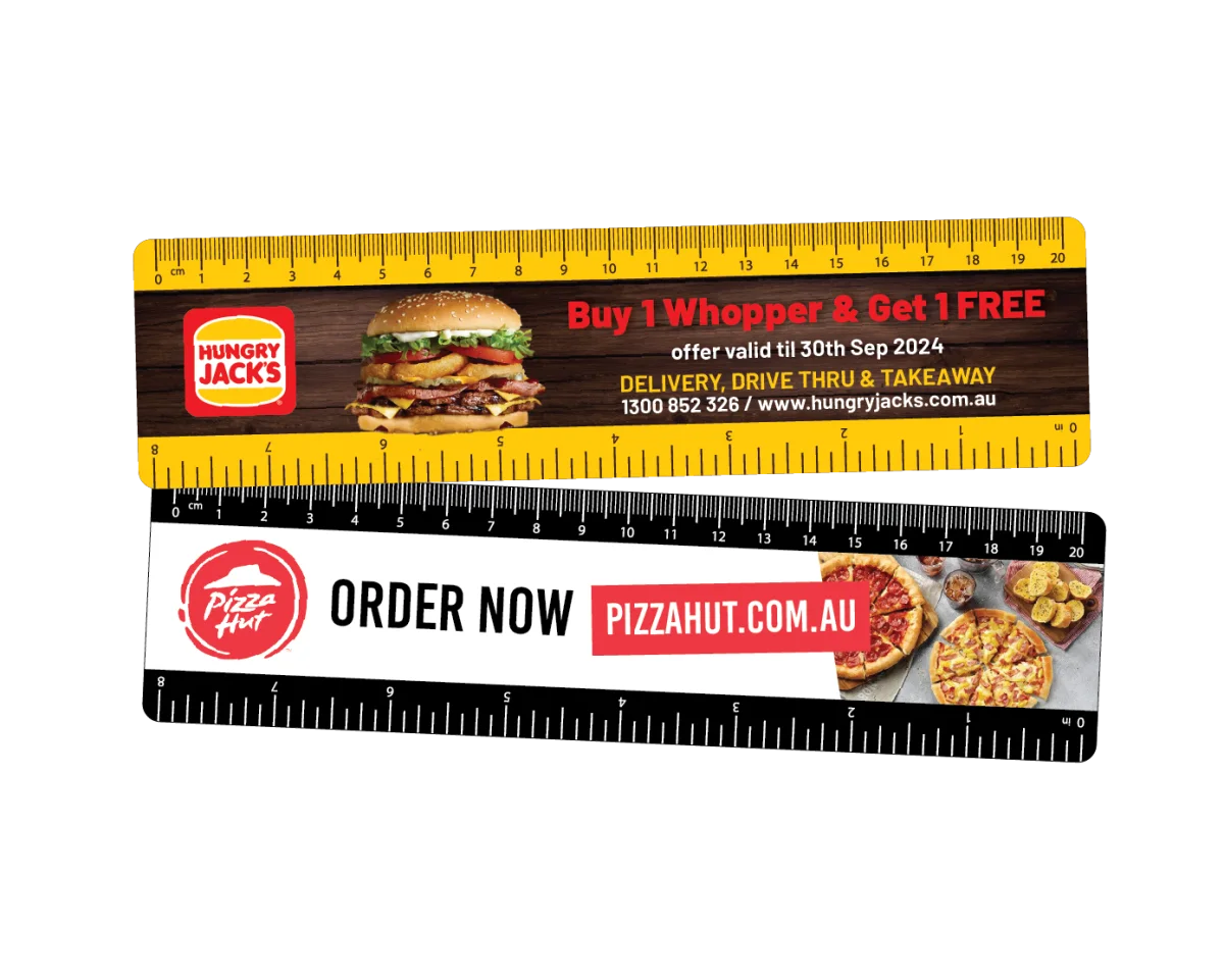 Ruler — Fridge magnets for restaurants, cafes and takeaway