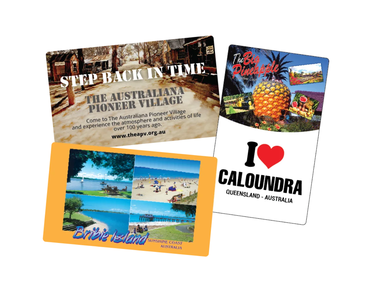 Business Card — Fridge magnets for tourism operators