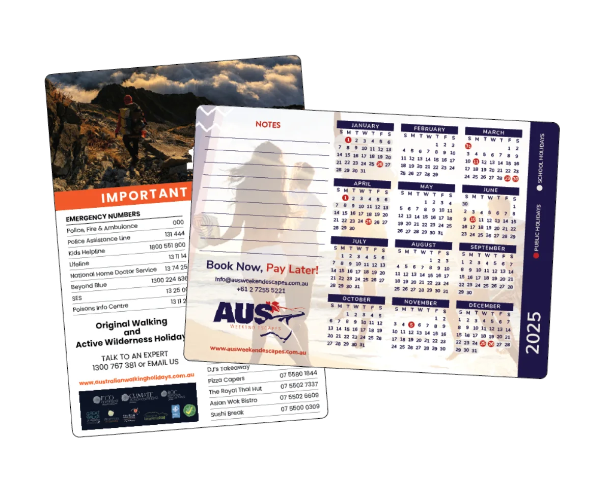 A5 — Fridge magnets for tourism operators