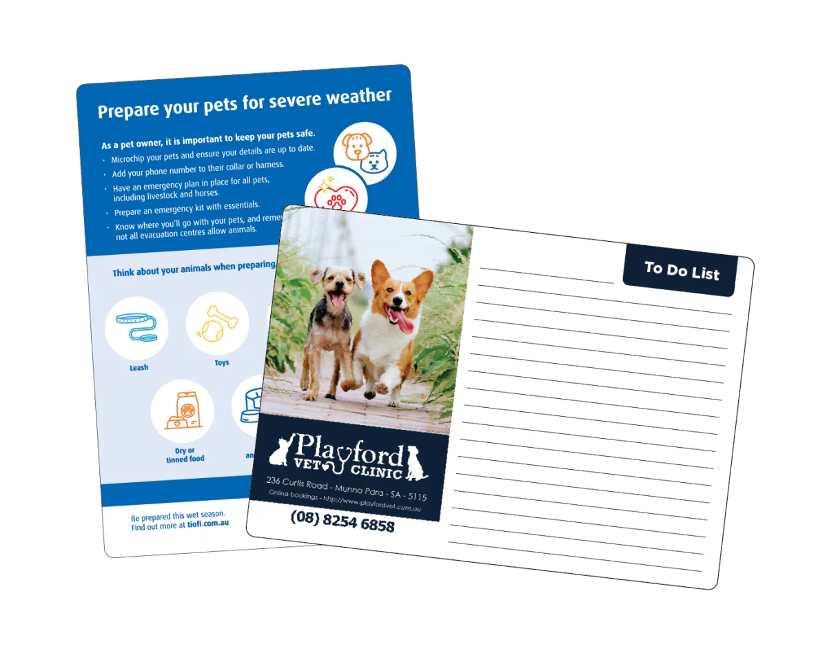 A5 — Fridge magnets for vets and pet businesses