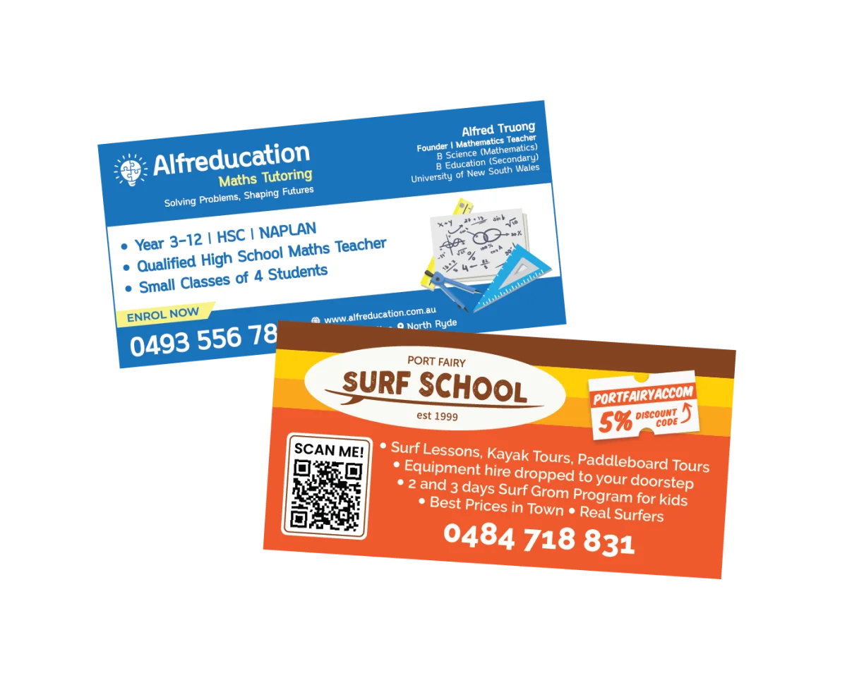 XLong Business Card — Fridge magnets for schools
