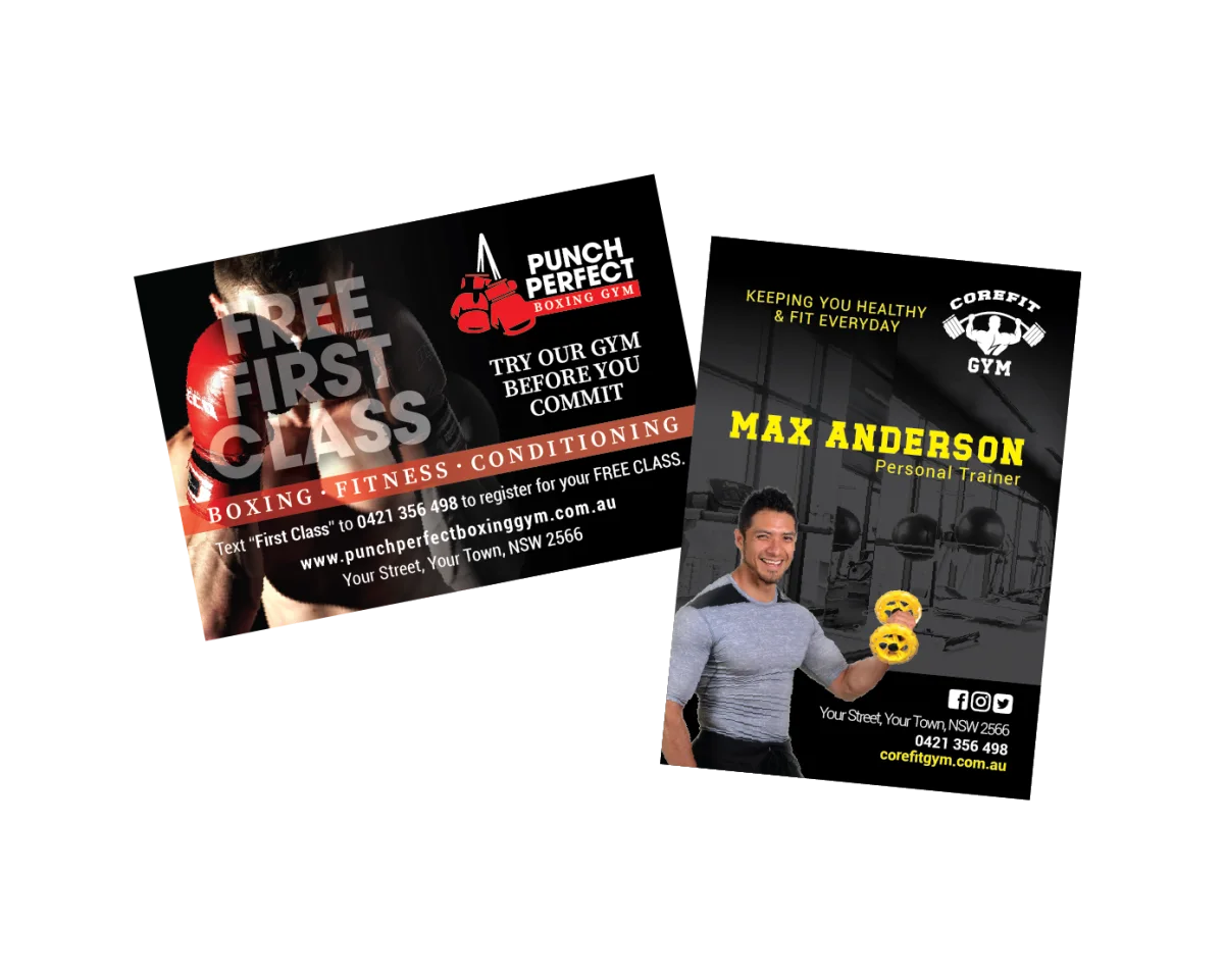 XXL Business Card — Fridge magnets for sports clubs