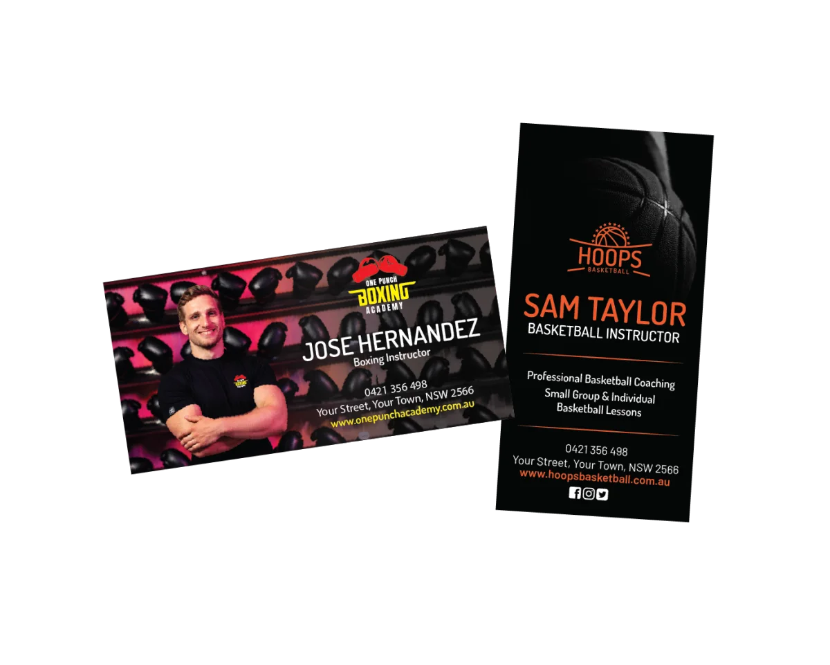 XLong Business Card — Fridge magnets for sports clubs